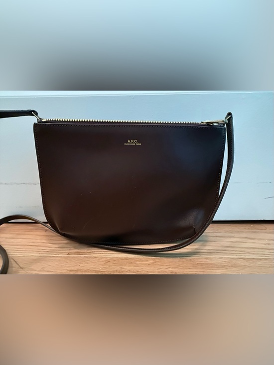 A.P.C. Handbags - A.P.C. Sarah Double-Zip Crossbody Bag